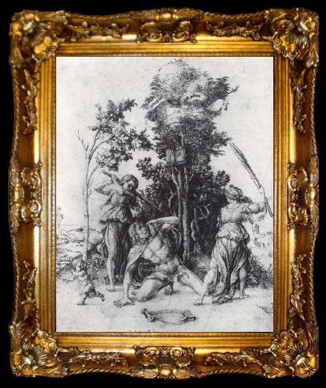 framed  Albrecht Durer The Death of Orpheus, ta009-2